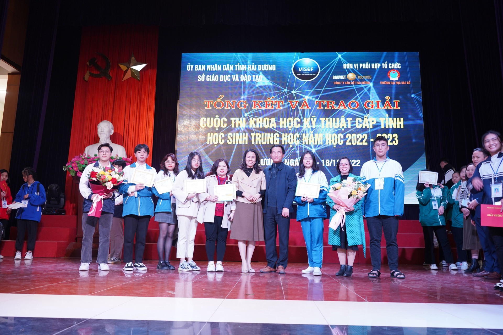 Cuộc thi KHKT cấp tỉnh dành cho HS trung học năm 2022-2023.
